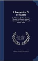 A Prospectus Of Socialism