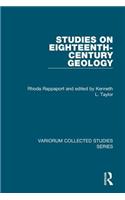 Studies on Eighteenth-Century Geology