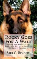 Rocky Goes For A Walk