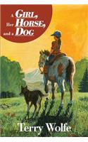 Girl, Her Horse and a Dog