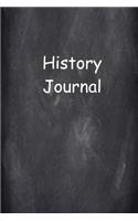 History Journal: (Notebook, Diary, Blank Book)