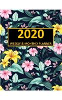 2020 Planner Weekly And Monthly