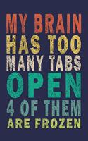 My Brain Has Way Too Many Tabs Open 4 Of Them Are Frozen
