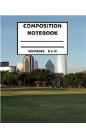 Composition Notebook 100 pages 8 x 10