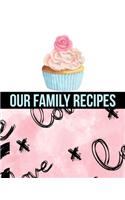 Our Family Recipes Write In Cookbook