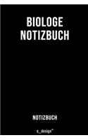 Notizbuch für Biologen / Biologe / Biologin