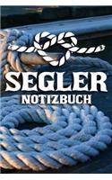 Segler Notizbuch: DIN A5 Notizbuch liniert