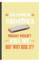 A Day Without My Harmonica Probably Wouldn't Kill Me but Why Risk It