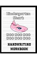 Kindergarten Handwriting Workbook