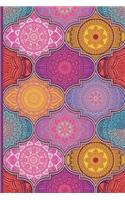 Discreet Password Book: Never Forget A Password Again! 6" x 9" Colorful Abstract Mandala Design, Password Book With Tabbed Large Alphabet, Over 390 Record User And Password