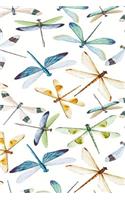 Dragonfly Watercolour Undated Journal for the Ambitiously Non Ambitious Writers, List Makers & Drawers, Write Your Way Through Our Creative Journals, Planners & Notebooks