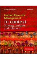 Human Resource Management in Context