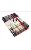 Waverley S.T. (M): Dress Pocket Genuine Tartan Cloth Commonplace Notebook
