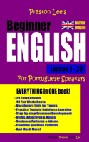 Preston Lee's Beginner English Lesson 1 - 20 For Portuguese Speakers (British)