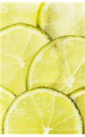 Lemons & Limes: Squared Paper / Quad Grid Journal / Diary 5.5 x 8.5 inches