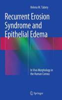 Recurrent Erosion Syndrome and Epithelial Edema