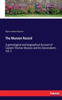 The Munson Record