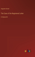 Case of the Registered Letter