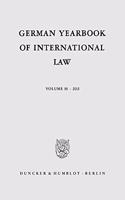 German Yearbook of International Law / Jahrbuch Fur Internationales Recht