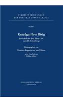 Kutadgu Nom Bitig. Festschrift Fur Jens Peter Laut Zum 60. Geburtstag