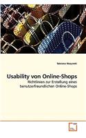 Usability von Online-Shops