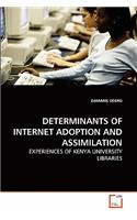 Determinants of Internet Adoption and Assimilation