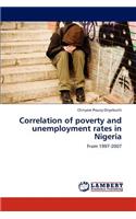 Correlation of Poverty and Unemployment Rates in Nigeria