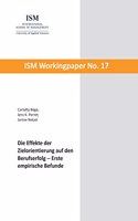 Effekte der Zielorientierung auf den Berufserfolg