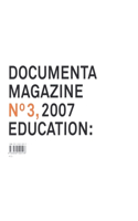 Documenta 12 Magazine No. 3 2007