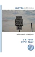 U.S. Route 287 in Texas: (English)