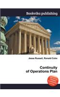 Continuity of Operations Plan