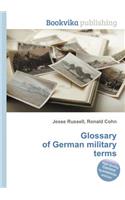Glossary of German Military Terms
