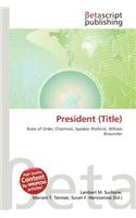 President (Title): (English)