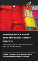 Nuovi pigmenti a base di acido tereftalico