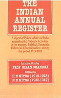 The Indian Annual Register: A Digest of Public Affairs of India Regarding The Nation's Activities In The Matters, Political, Economic, Industrial, Educational Etc. During The Period (1933, Vol. II),Serial- 31