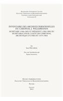 Inventaire Des Archives Personnelles Du Cardinal J. Willebrands