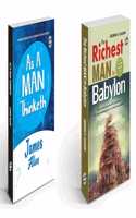 The Richest Man In Babylon and As A Man Thinketh (Paperback) : Classic English Novel, Wealth-building books, Classic Motivational books | Combo of 2 Novels