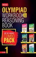 Class 1: Work Book & Reasoning Book Combo for NSO-IMO-IEO-NCO-IGKO (2018-19)