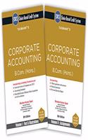 Taxmann's Corporate Accounting (Set of 2 Volumes) | Along-with Objective, Theoretical & Practical Questions & Answers | Choice Based Credit System (CBCS) | B.Com. (Hons.) | 8th Edition | 2021