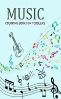 Music Coloring Book For Toddlers