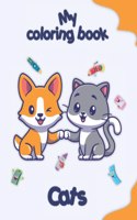 My coloring book about Cats