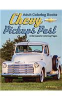 Adult Coloring Books Chevy Pickups Past