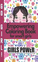 Empowering Coloring Book for smart girls