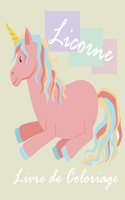 Licorne Livre de coloriage