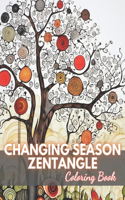 Changing Season Zentangle Coloring Book