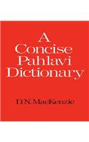 A Concise Pahlavi Dictionary