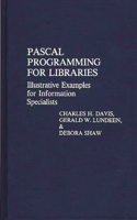 Pascal Programming for Libraries