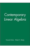 Student Solutions Manual to Accompany Contemporary Linear Algebra