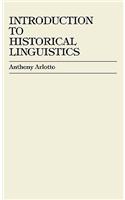 Introduction to Historical Linguistics