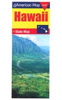 Hawaii State Map Hi